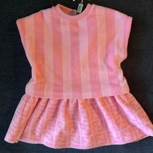 Fendi Baby Girl Dress 12M